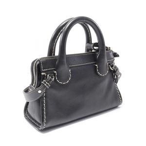 Chloe Edith Leather Handbag Black